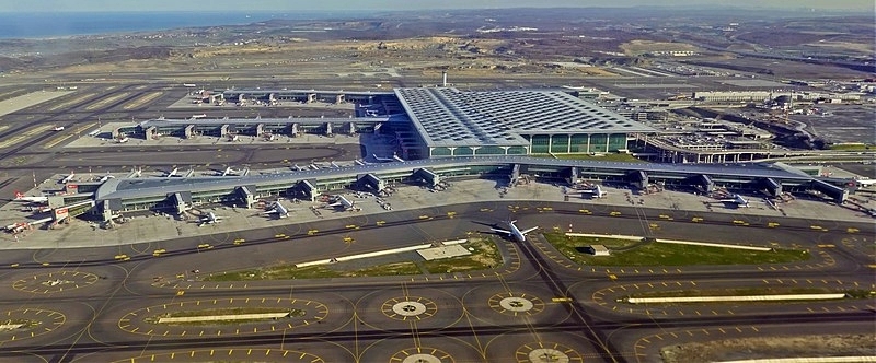 I più grandi aeroporti della Turchia
