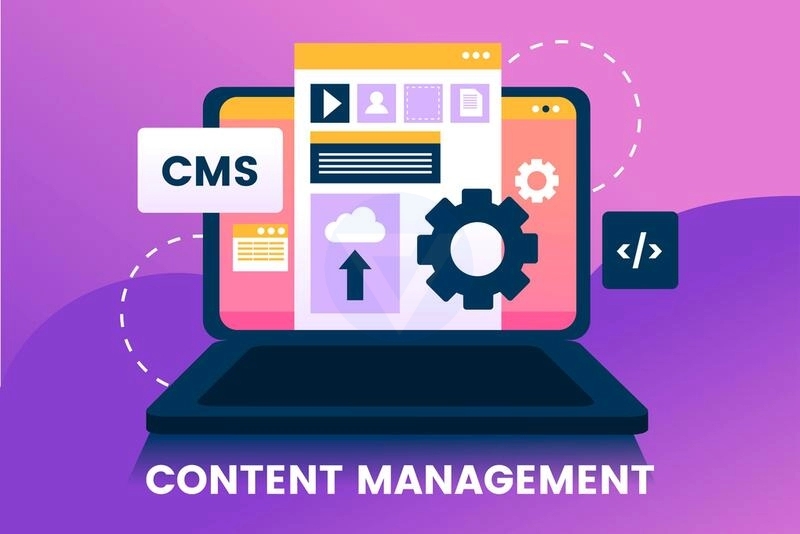 List the beneﬁts of using a content management system (CMS) for our website.
