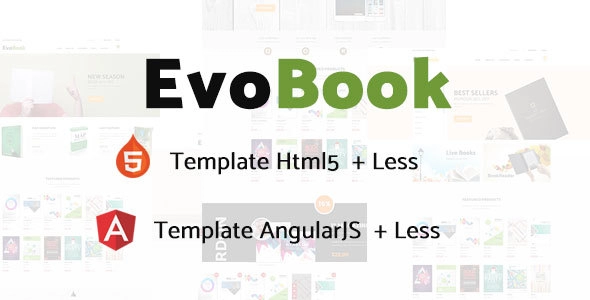 Многоцелевой шаблон электронной коммерции EvoBook