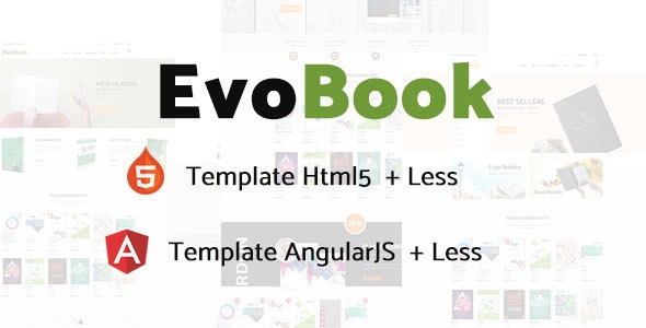 EvoBook 多用途电子商务模板