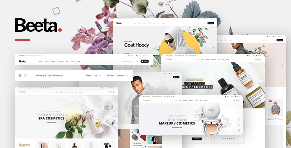 Beeta - Plantilla HTML para tienda de cosméticos de moda