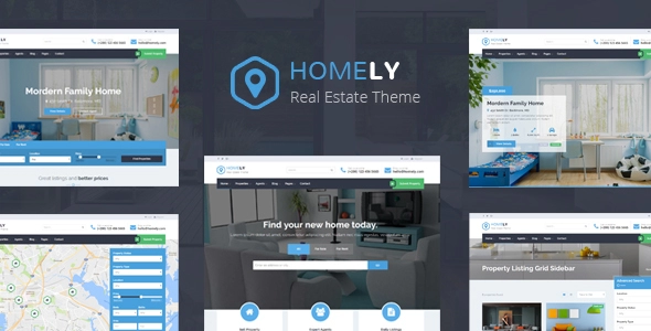 Homely - HTML-шаблон недвижимости