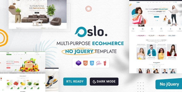 Oslo - Tema HTML per e-commerce reattivo multiuso