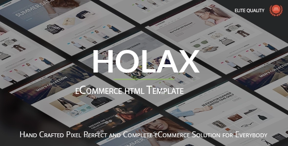 Holax - Plantilla HTML para tienda de moda