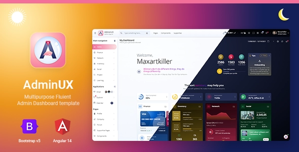 UX المسؤول | Bootstrap 5 Angular 14 Admin Dashboard قالب HTML مستجيب