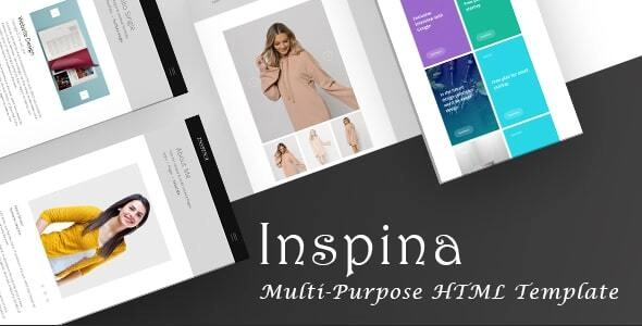 Inspina - 多用途 HTML 模板